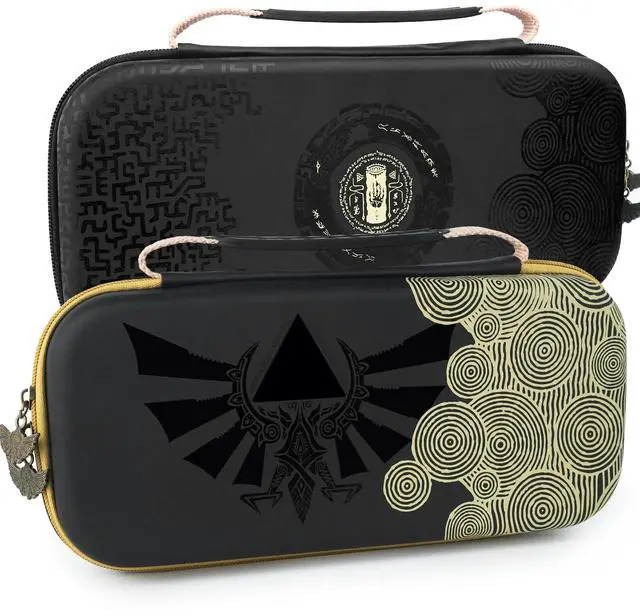 Main image of Carrying Case for Nintendo Switch 2 (2025), Portable Travel Bag with 12 Game Card Slots, Hard Shell Case for Nintendo Switch 2 Console Joy-Con & Accessories, Kingdom, Black