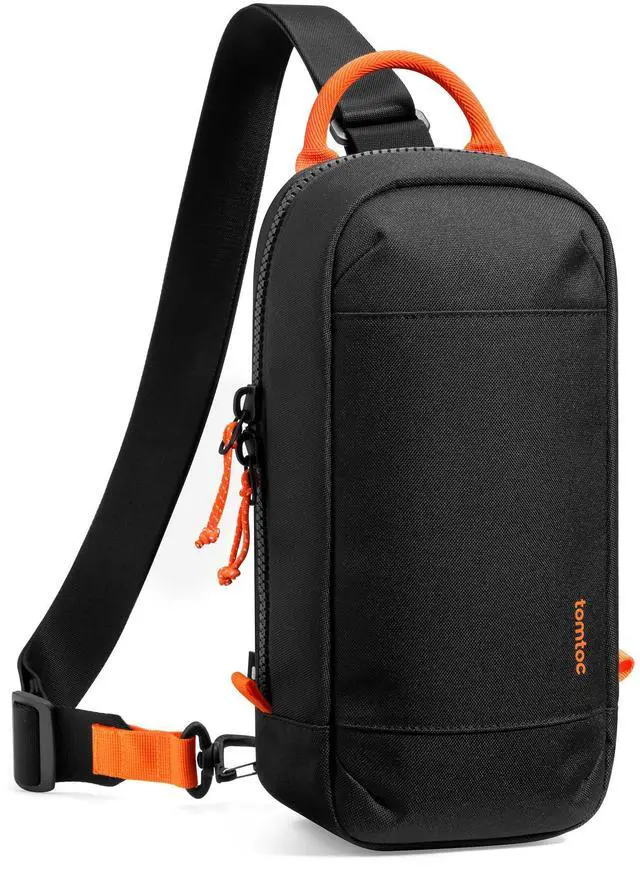 Main image of Sling Crossbody Bag for Nintendo Switch 2, Protective Travel Chest Carrying Gaming Pouch with 8 Game Cartridges Slots