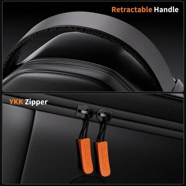 Alt view image 7 of 7 - Sling Bag for Nintendo Switch 2/Steam Deck OLED/PlayStation Portal, Unique Design Portable Crossbody Bag with EVA Hard Shell, Thickened Lining Full Protection Game Console Travel Pouch
