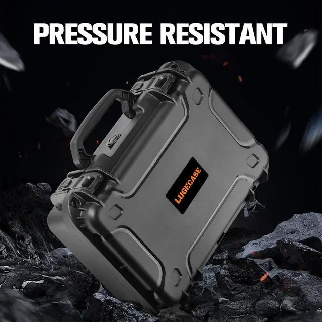 Alt view image 4 of 7 - Carrying Case for Nintendo Switch 2: Extra Large Capacity | Ip67 Waterproof | Deluxe Soft Lining Hard Travel Carrying Case for Switch 2 Console | Pro Controller | Dock & Accessories (Black)