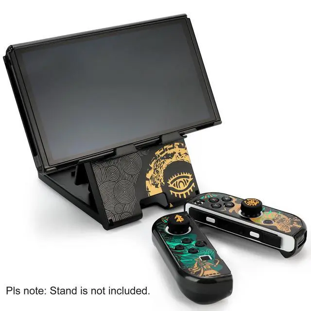 Alt view image 7 of 7 - Protective Case Compatible with Nintendo Switch, Hard Shell Dockable Cover, Anti-Scratch Shockproof Slim Protector for NS Console & Joy-C Controllers (Switch Black)