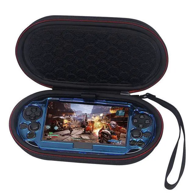 Alt view image 3 of 7 - Carrying Case Compatible for PS Vita 1000, PSV 2000, PS Vita PCH-2000,PSP 3000 with Cover (Console,Accessories and Cover NOT Included)
