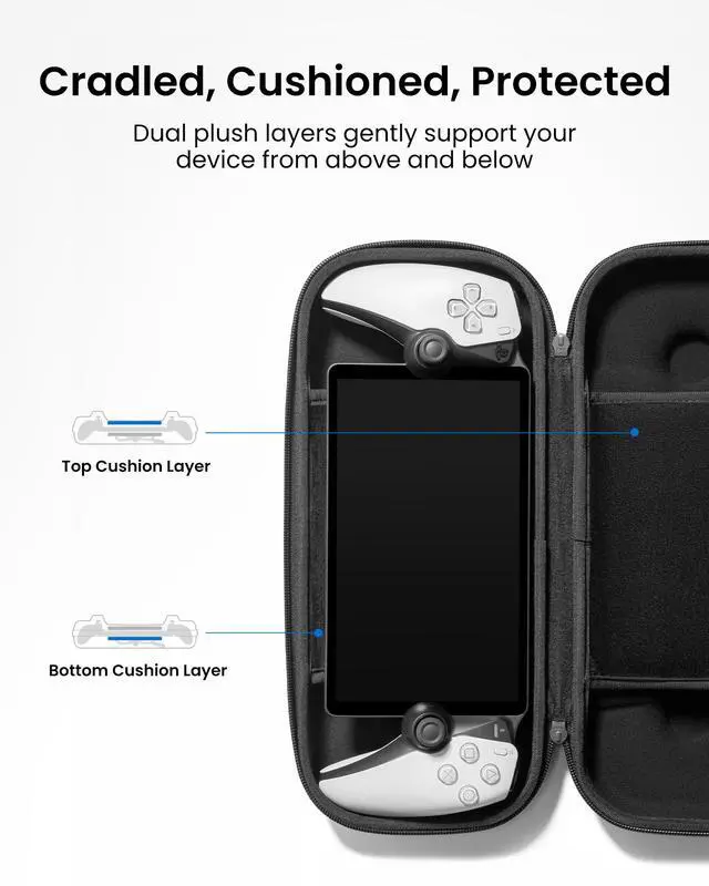 Alt view image 7 of 7 - Slim case for PS Portal Remote Player, Military Grade Protection