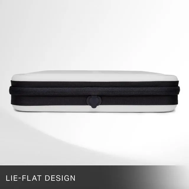 Alt view image 7 of 7 - Hard PVC Storage Shell Case with Charging Cable Pass-through - Odorless and More Durable Than EVA Storage Bag - Silicone Cover Skin and 2 Screen Protector Accessories Included for PS Portal Player