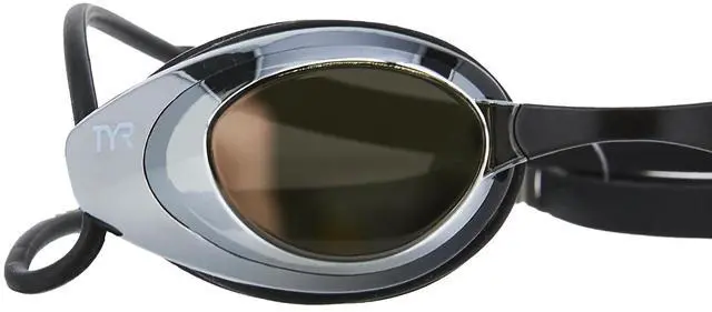 Alt view image 3 of 5 - Blackhawk Racing Swim Goggles - Adult Swimming Goggles for Men and Women - Anti-Fog, UVA/UVB Protection, Watertight - Available Mirrored or Non-Mirrored