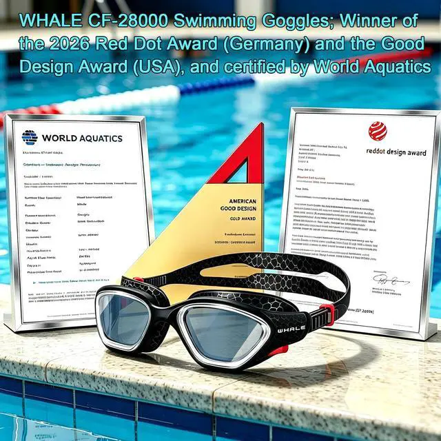 Alt view image 5 of 7 - Swim Goggles, HD Anti-Fog Goggles, Unisex | 100% UV Protection | Anti-Fog Design (Black)