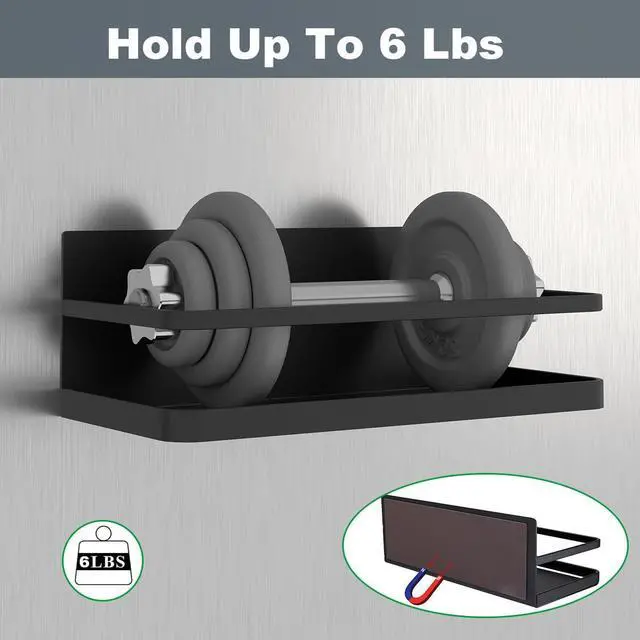 Alt view image 3 of 5 - 2 Pack Magnetic Spice Rack, Easy to Install on The Side of Refrigerator/Space Saving Kitchen Organization Shelf Organizer for Cabinet