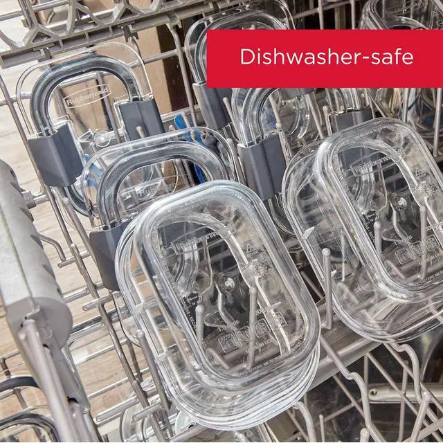 Alt view image 7 of 7 - Brilliance BPA-Free Food Storage Containers Multi Pack, 1.3 Cup Plastic Containers with Lids, 5 Pack, Leak Proof, Microwave & Dishwasher Safe