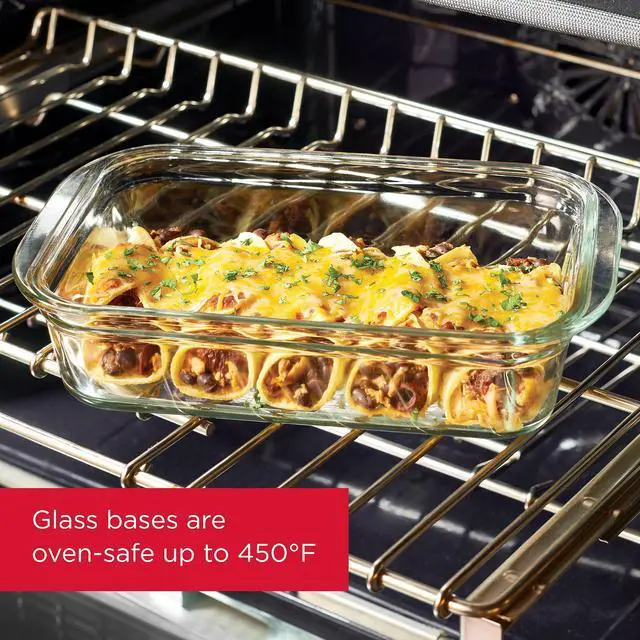 Alt view image 5 of 7 - Brilliance Glass Food Storage Containers, 3.2 Cup, Set of 4, BPA-Free, Leak-Proof, Clear