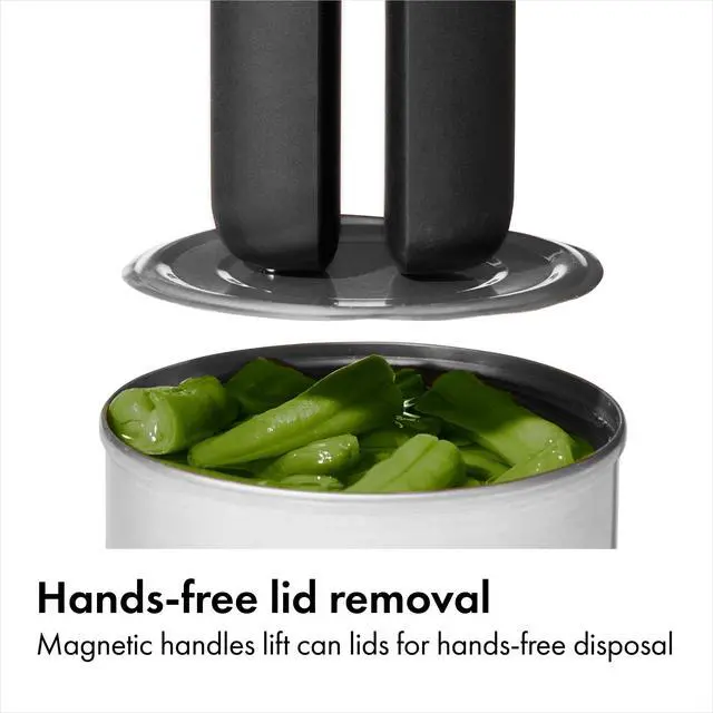 Alt view image 2 of 7 - Good Grips Lock & Go Can Opener, Manual Can Opener with Locking Arms and Easy-Release Button, Handheld Kitchen Gadget, Compact Kitchen Utensil for Everyday Use