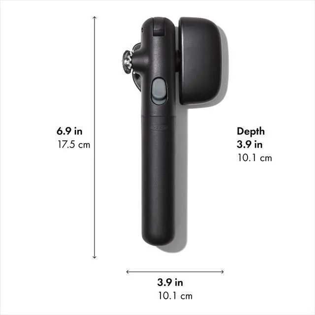 Alt view image 7 of 7 - Good Grips Lock & Go Can Opener, Manual Can Opener with Locking Arms and Easy-Release Button, Handheld Kitchen Gadget, Compact Kitchen Utensil for Everyday Use