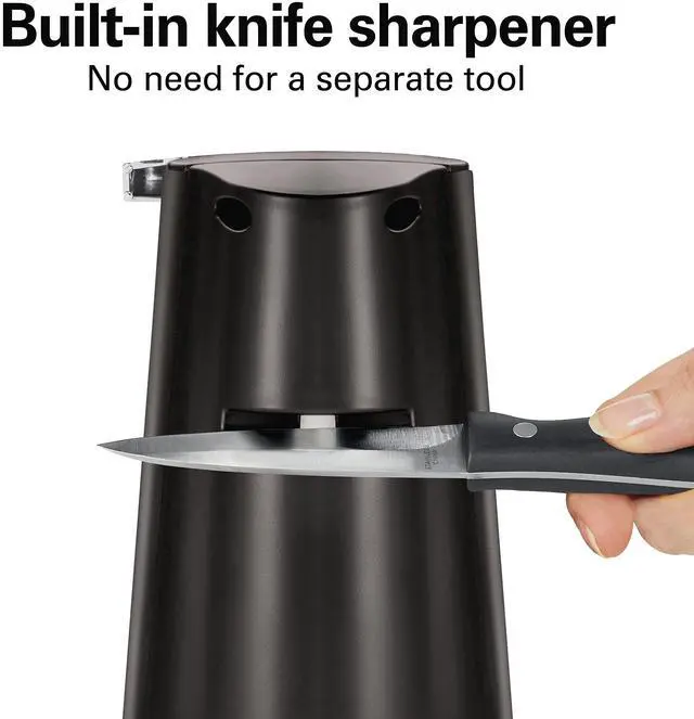 Alt view image 5 of 7 - Extra-Tall Electric Can Opener Knife Sharpener