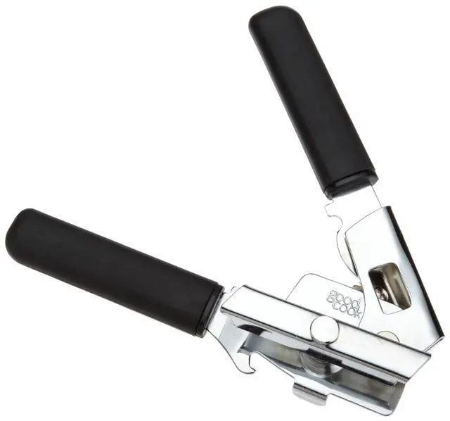 Alt view image 4 of 4 - Everyday Classic Can Opener, High Carbon Stainless Steel Blade, Heavy Duty with Soft Grip Handles, Manual Kitchen Tool for All Can Sizes