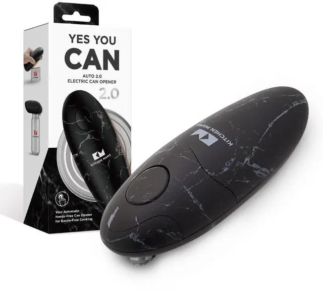 Main image of Auto 2.0 Electric Can Opener, Marble Black