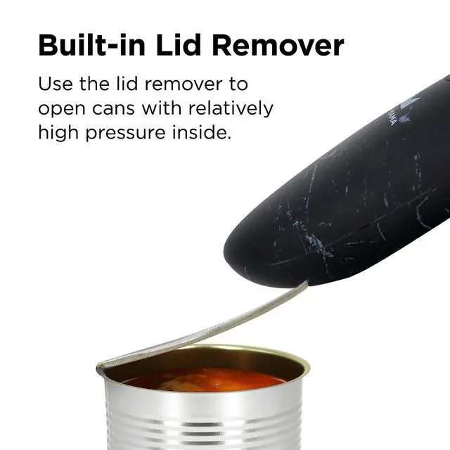 Alt view image 3 of 7 - Auto 2.0 Electric Can Opener, Marble Black