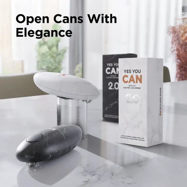 Alt view image 6 of 7 - Auto 2.0 Electric Can Opener, Marble Black