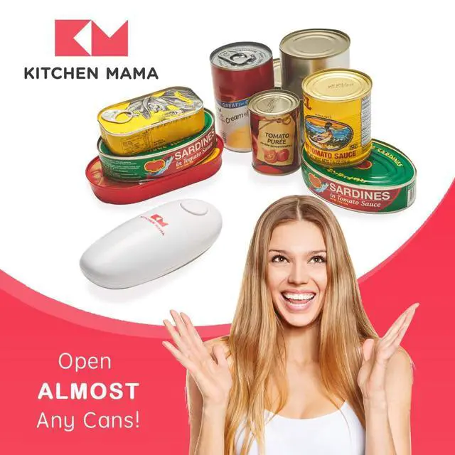 Alt view image 4 of 6 - Auto Electric Can Opener, White