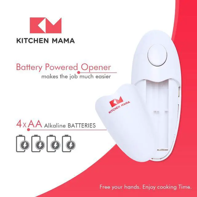 Alt view image 6 of 6 - Auto Electric Can Opener, White