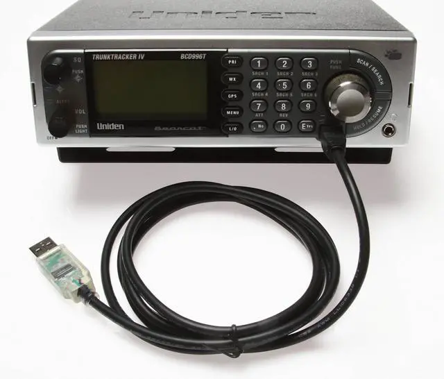 Alt view image 2 of 5 - FTDI Programming Cable and Remote Control for Uniden Scanner USB-1 Replacement