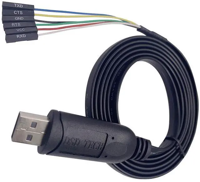 Main image of USB to TTL Serial Cable Built-in FTDI FT232RL IC 1.8M/5.9FT