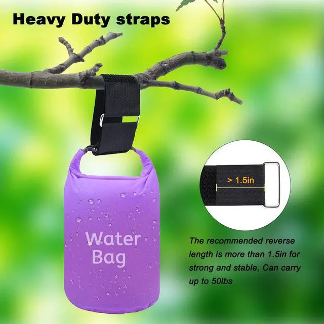 Alt view image 6 of 6 - 2"x16ft Reusable Cinch Strap with 10 Metal Buckles, Cut-to-Length Fastening Securing Straps, Adjustable Nylon Cable Straps and Cord Ties for Organizer or Storage, 2 inch Wide, Black