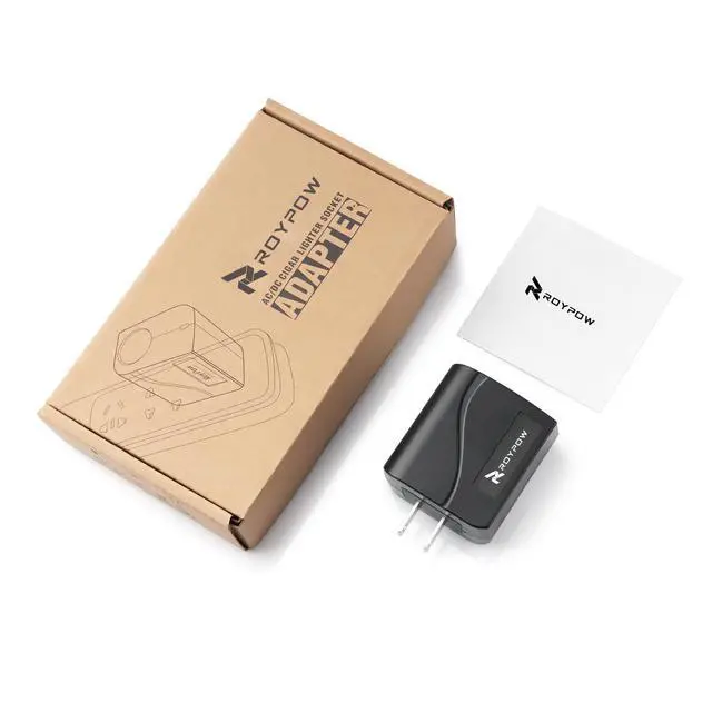 Alt view image 7 of 7 - AC to DC Converter Power Supply Transformer 2A/24W AC/DC Adapter 110V/120V to 12V Car Cigarette Lighter Socket, 110V/120V to 12V Converter, Not for Pump, Inflator