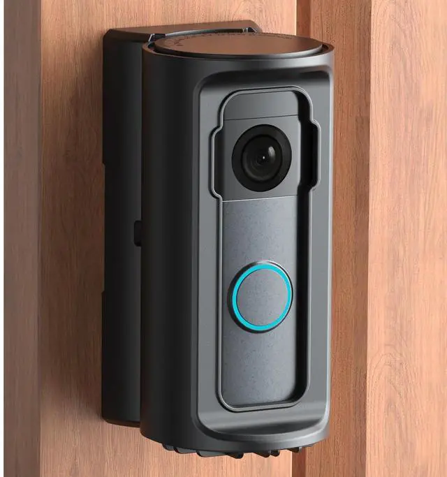 Main image of 2026Anti-Theft Video Doorbell MountAdjustable 360° Degree Doorbell Angle No-Drill Mount Compatible with Ring Battery Doorbell /Plus/Pro Video Doorbell Upgrade Corner Kit for Houses,Apartments