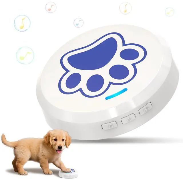 Main image of Dog Training Bells for Door - Dog Door Bell for with 36 Custom Sounds | Dog Bell for Door Potty Training | Chew-Proof & Adjustable Volume (0-115dB) | Teach Puppies to Signal to Go Outside