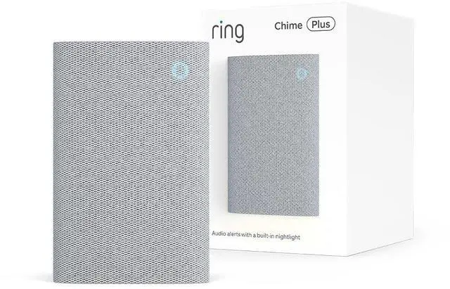 Main image of Chime Plus (newest model) Crisp, clear audio alerts for select Ring devices, built-in night-light, customizable tones, easy plug-in setup, White