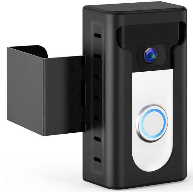 Main image of 2024 Upgrade Anti-Theft Video Doorbell Mount, Not Block Doorbell Motion Sensor, Adjustable No-Drill Mounting Bracket Wedge Holder Accessories for Home Rentals Office, Not for Security Door