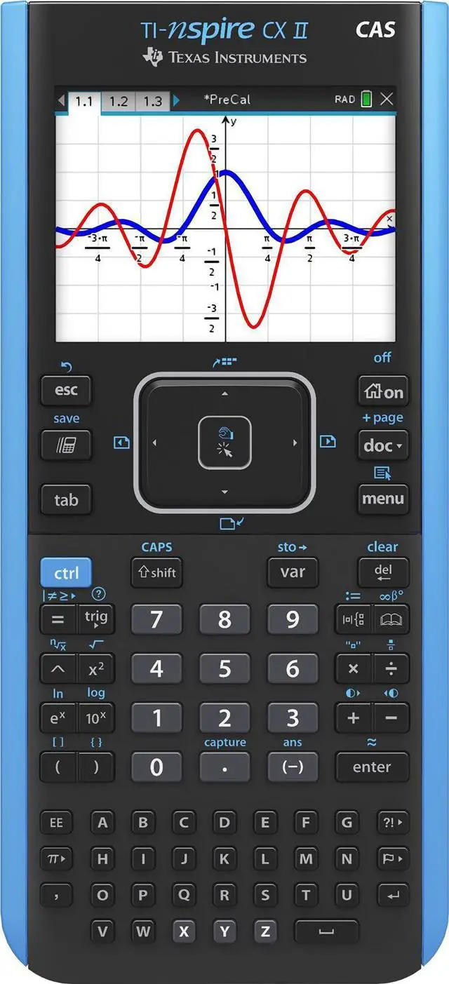 Main image of CAS Color Graphing Calculator with Student Software (PC/Mac)