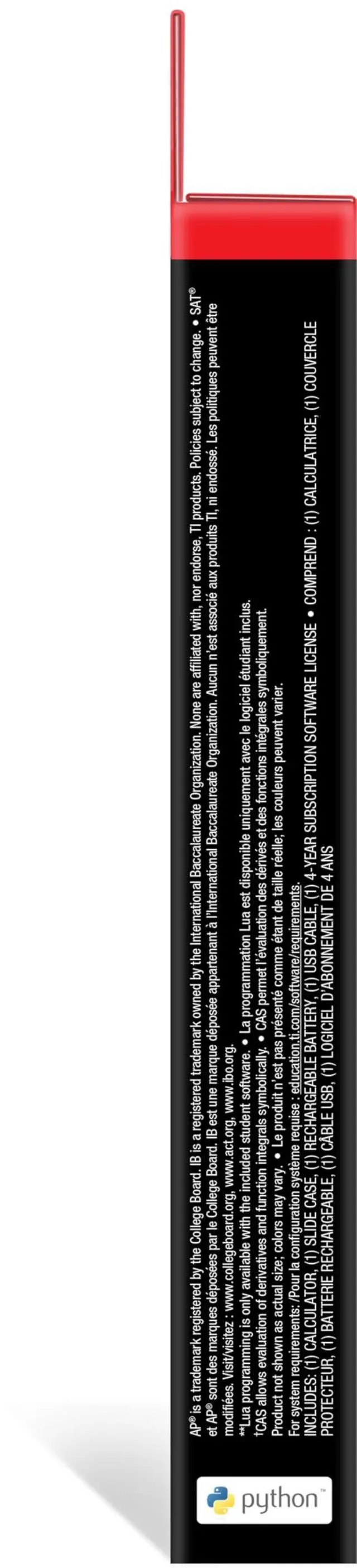 Alt view image 7 of 7 - CAS Color Graphing Calculator with Student Software (PC/Mac)
