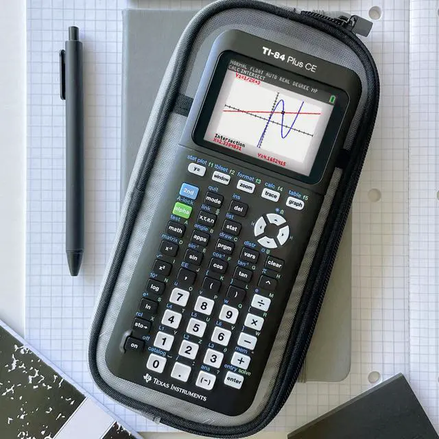 Alt view image 4 of 5 - Plus CE Color Graphing Calculator, Black