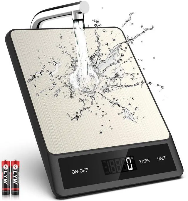 Main image of Food Scale, Digital Kitchen Scale with 6 Units Tare Function