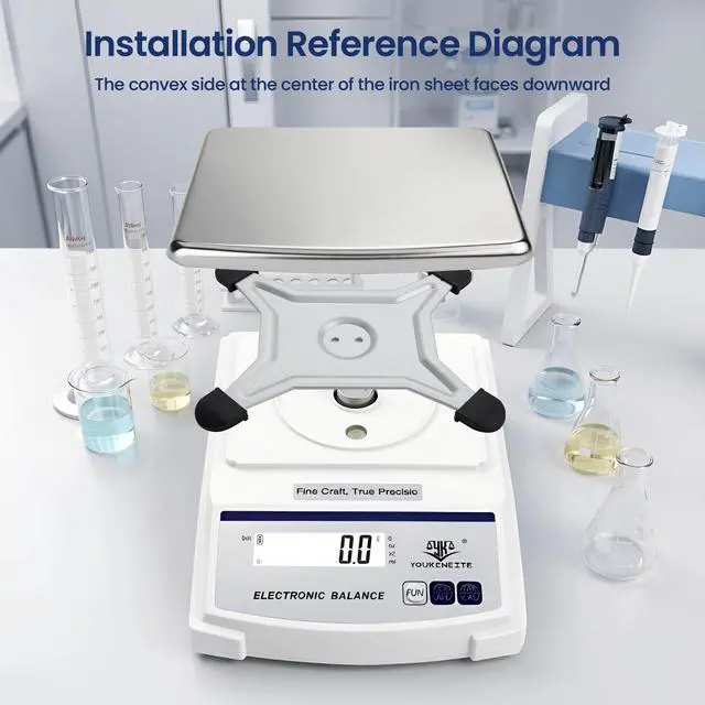 Alt view image 7 of 7 - Digital Kitchen Scale 5000g×0.1g, Gram Scale for Food, Baking & Coffee
