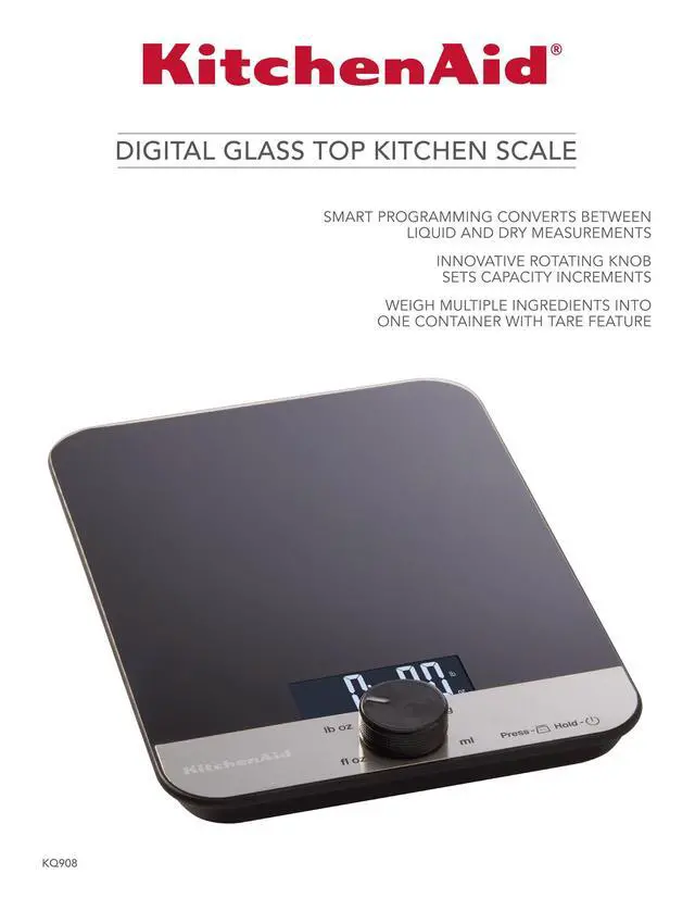 Alt view image 4 of 5 - Glass Surface 11 Pound Capacity Digital Kitchen and Food Scale, Scale for Food Ounces and Grams, Dry and Liquid Ingredients, Black