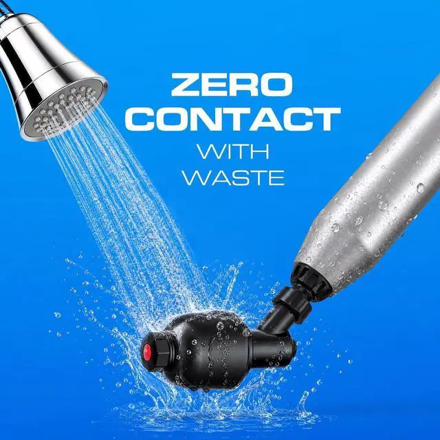 Alt view image 6 of 7 - Electric Toilet Plunger for Bathroom, High-Pressure Air Plunger, Heavy-Duty Clog Remover for Toilets, Toilet Drain Unclogger (Ink Black)
