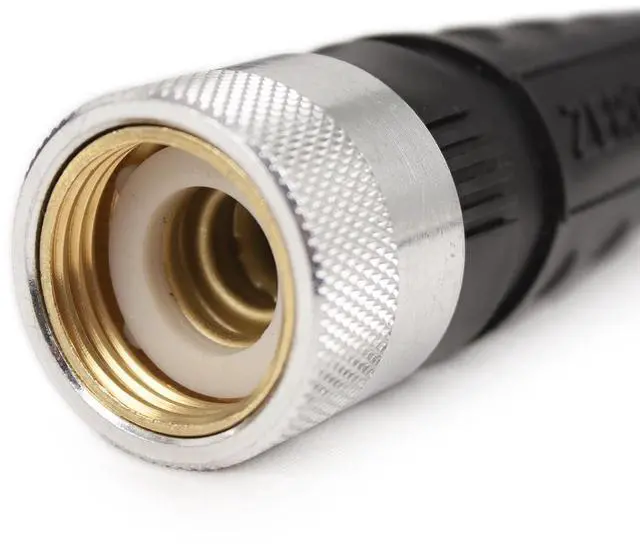 Alt view image 3 of 7 - zero-G 4001-50 Lightweight, Ultra Flexible, Durable, Kink-Free Garden Hose, 5/8-Inch by 50-Feet,Black