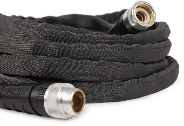 Alt view image 2 of 7 - zero-G 4001-50 Lightweight, Ultra Flexible, Durable, Kink-Free Garden Hose, 5/8-Inch by 50-Feet,Black