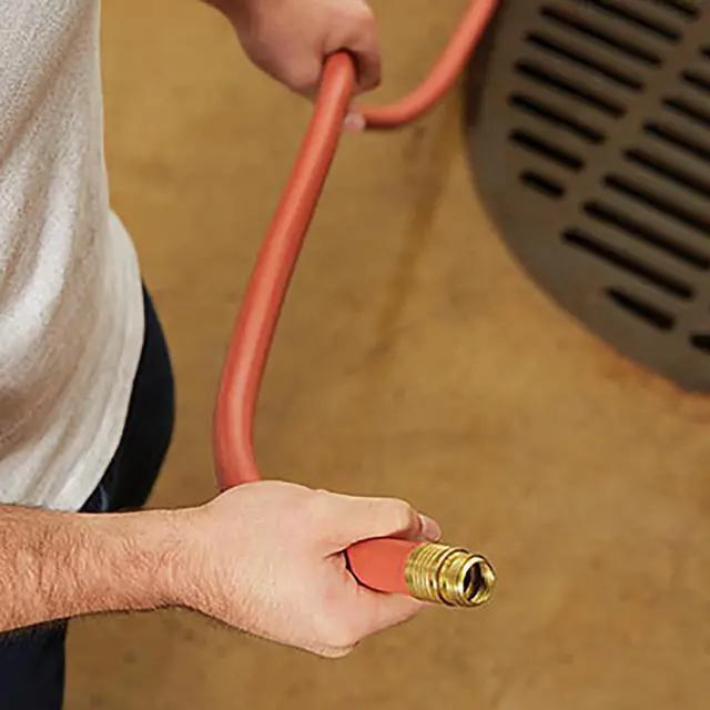 Alt view image 4 of 6 - Commercial 3/4" x 50' Heavy Duty Water Hose, Durable and Kink Resistant 50 ft Garden Hose