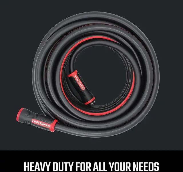 Alt view image 6 of 7 - Heavy Duty Professional Grade Garden Hose, 50 Feet x 5/8 Inch