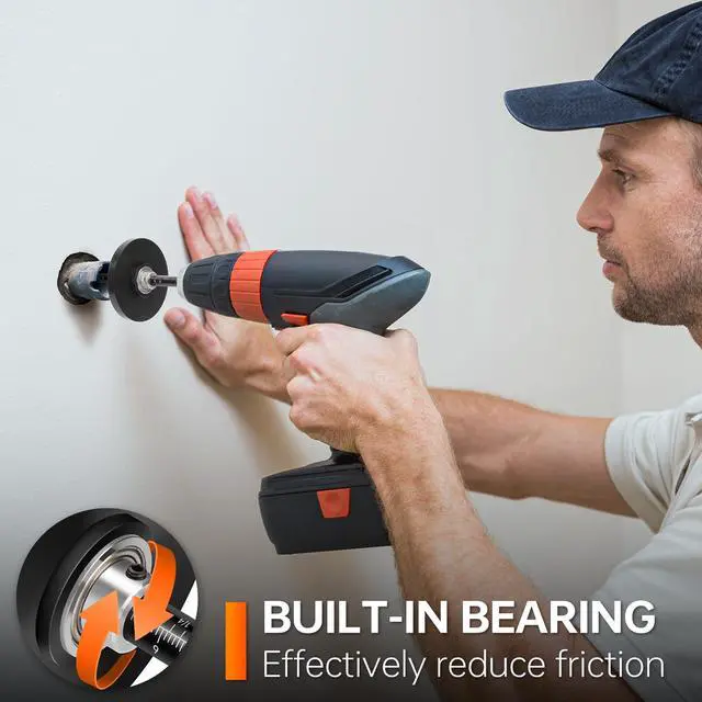 Alt view image 7 of 7 - Inside Pipe Cutter for PVC Pipe, Cutter Tool Set with Scale - Adjustable Depth Gauge, 6PCS Saw Blades & 4" Black Hex Shank, Internal PVC ABS Pipe Cutter Set