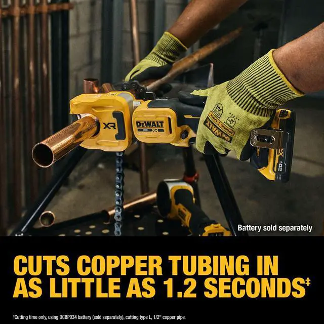 Alt view image 7 of 7 - 20V MAX XR 1-1/4 in. Copper Tubing Cutter