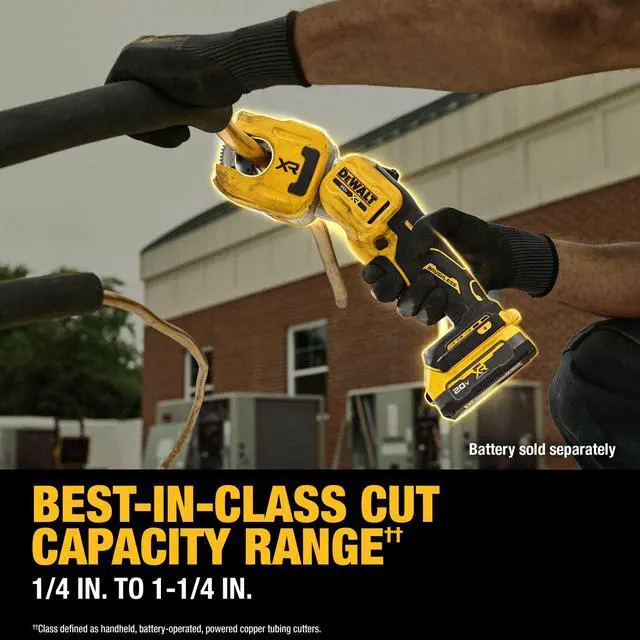 Alt view image 5 of 7 - 20V MAX XR 1-1/4 in. Copper Tubing Cutter