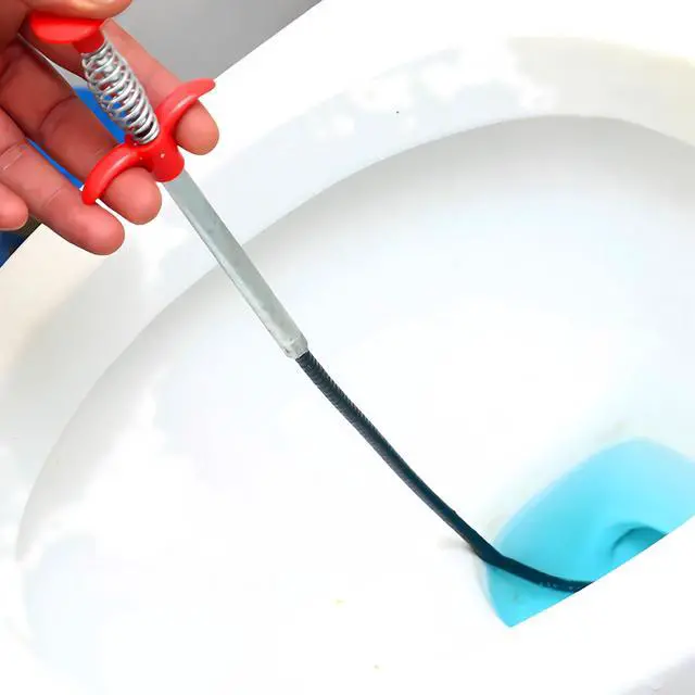 Alt view image 7 of 7 - Drain Snake, Drain Clog Remover - Gutter Cleaning Tools Drain Cleaner for Toilet Sewer Shower Kitchen Bathroom Tub Clogged Drains Opener Cleaning Tool, Flexible Grabber Claw Pick Up Reacher (79 inch)