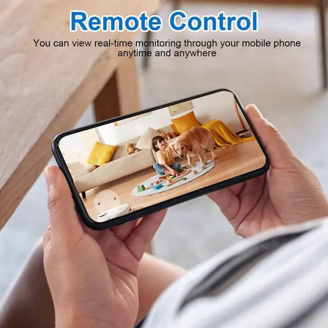 Alt view image 6 of 7 - Security Camera WiFi Wireless Phone Charger, Security Cam Motion Activated,HD1080P(Rotate Lens) with 250°Viewing Angle, camaras espias ocultas for Home Office Security(2.4/5G)