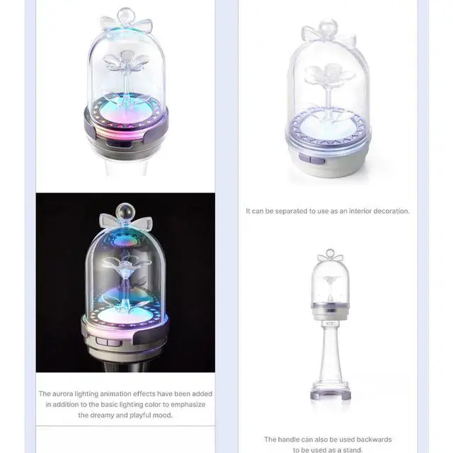 Alt view image 5 of 7 - Lightstick + 3 Extra photocards Set
