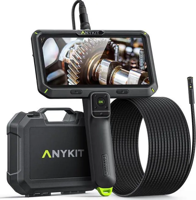 Main image of Endoscope Camera with Light, Dual Lens Endoscope 1080P