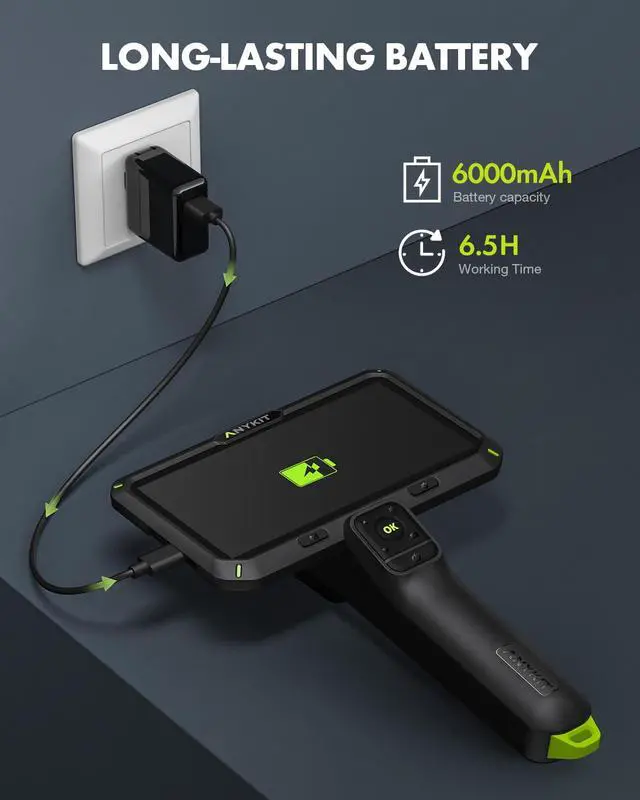 Alt view image 6 of 7 - Endoscope Camera with Light, Dual Lens Endoscope 1080P