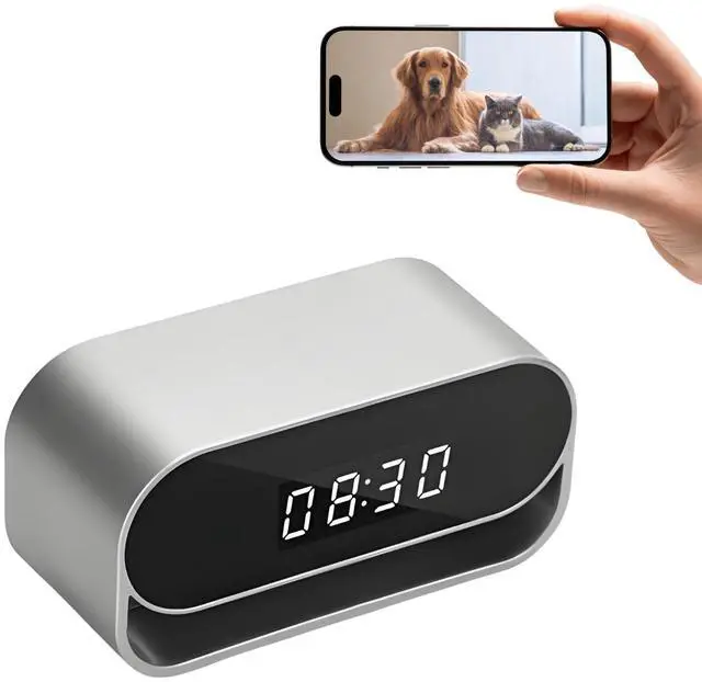 Main image of 2K WiFi Ultra HD Camera, with Night Vision, 2600mAh Battery, Black